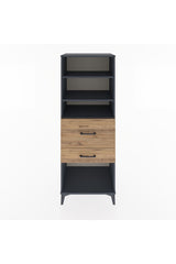 Hyperion Dolap 3 Raflı 2 Çekmeceli 60x44x163