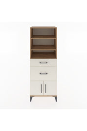 Hyperion Dolap 3 Raflı 2 Çekmeceli 2 Kapaklı 60x44x163 Çam-Aytaşı