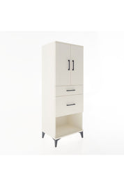 Hyperion Dolap 3 Raflı 2 Çekmeceli 2 Kapaklı 60x44x163 Aytaşı-Aytaşı