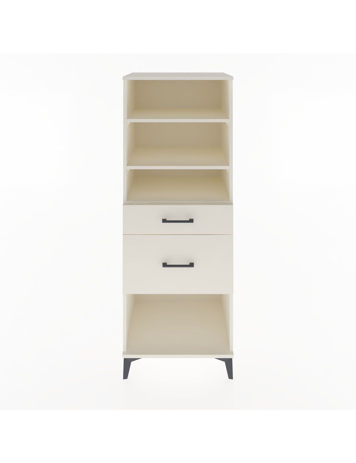 Hyperion Dolap 3 Raflı 2 Çekmeceli 60x44x163 Aytaşı-Aytaşı