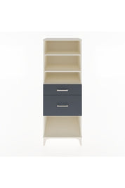 Hyperion Dolap 3 Raflı 2 Çekmeceli 60x44x163 Aytaşı-Antrasit