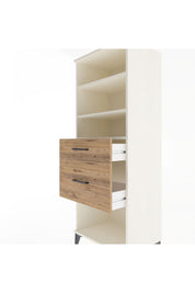 Hyperion Dolap 3 Raflı 2 Çekmeceli 60x44x163 Aytaşı-Çam