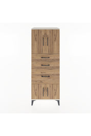 Hyperion Dolap 2 Raflı 3 Çekmeceli 4 Kapaklı 60x44x163 Aytaşı-Çam