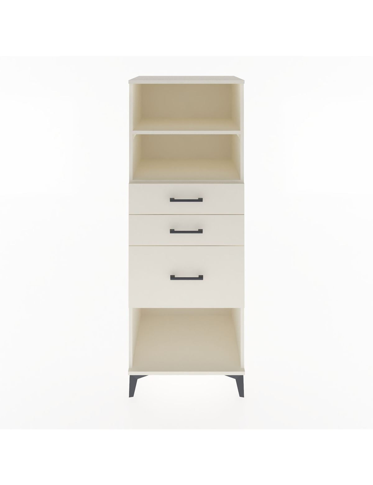 Hyperion Dolap 2 Raflı 3 Çekmeceli 60x44x163 Aytaşı-Aytaşı