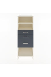 Hyperion Dolap 2 Raflı 3 Çekmeceli 60x44x163 Aytaşı-Antrasit