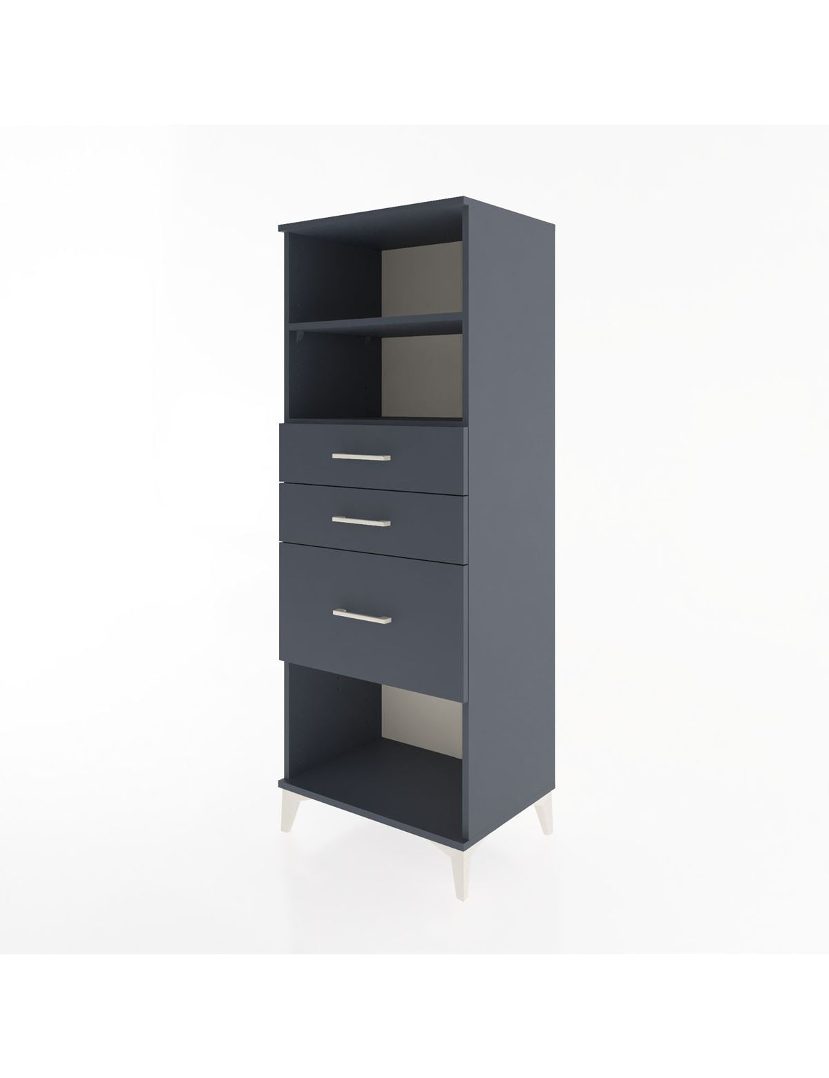 Hyperion Dolap 2 Raflı 3 Çekmeceli 60x44x163 - S53M040V5B