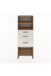 Hyperion Dolap 2 Raflı 3 Çekmeceli 60x44x163 Çam-Aytaşı