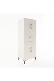 Hyperion Dolap 3 Raflı Tek Çekmeceli 4 Kapaklı 60x44x163 Aytaşı-Aytaşı