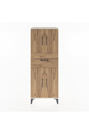 Hyperion Dolap 3 Raflı Tek Çekmeceli 4 Kapaklı 60x44x163 Aytaşı-Çam