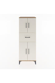 Hyperion Dolap 3 Raflı Tek Çekmeceli 4 Kapaklı 60x44x163 Çam-Aytaşı