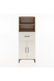 Hyperion Dolap 3 Raflı Tek Çekmeceli 2 Kapaklı 60x44x163 Çam-Aytaşı