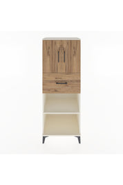 Hyperion Dolap 3 Raflı Tek Çekmeceli 2 Kapaklı 60x44x163 Aytaşı-Çam