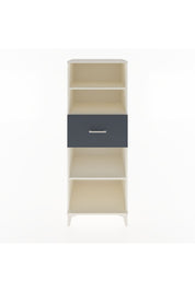 Hyperion Dolap 3 Raflı Tek Çekmeceli 60x44x163 Aytaşı-Antrasit