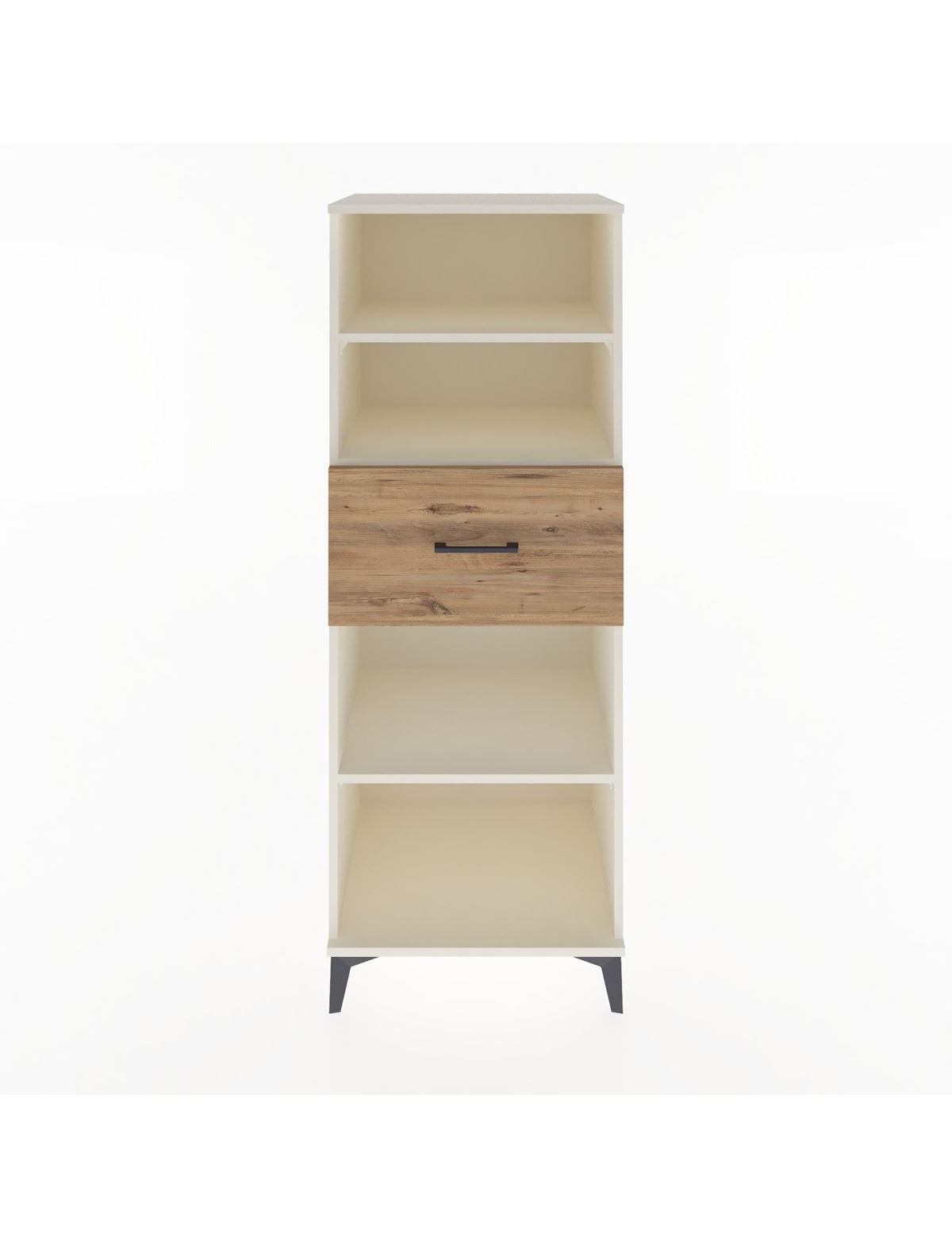 Hyperion Dolap 3 Raflı Tek Çekmeceli 60x44x163 Aytaşı-Çam