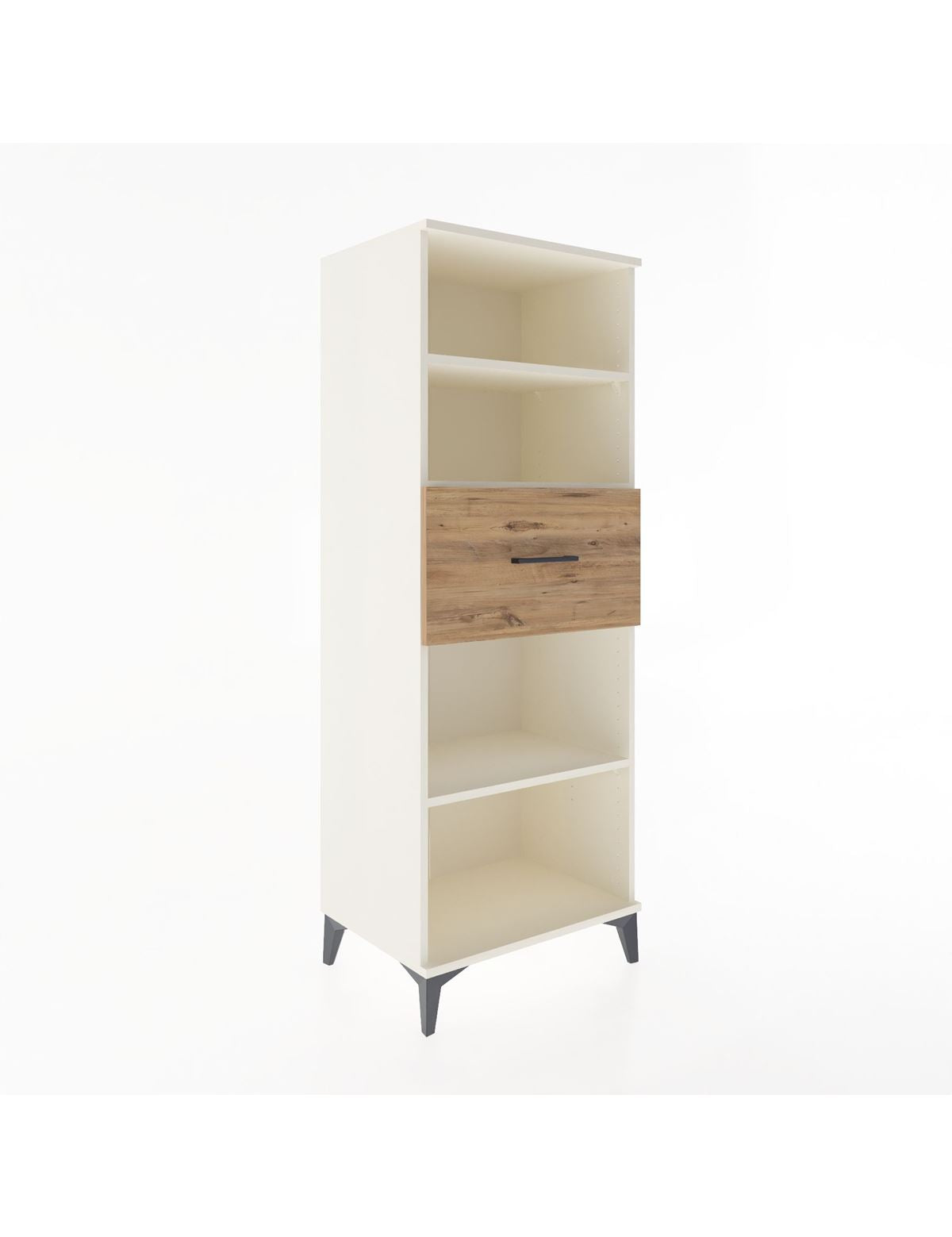 Hyperion Dolap 3 Raflı Tek Çekmeceli 60x44x163 Aytaşı-Çam