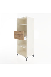 Hyperion Dolap 3 Raflı Tek Çekmeceli 60x44x163 Aytaşı-Çam