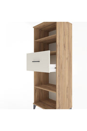 Hyperion Dolap 3 Raflı Tek Çekmeceli 60x44x163 Çam-Aytaşı