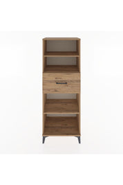 Hyperion Dolap 3 Raflı Tek Çekmeceli 60x44x163 Çam-Çam