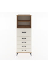 Hyperion Dolap 2 Raflı 5 Çekmeceli 60x44x163