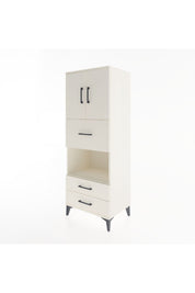 Hyperion Dolap 3 Raflı 3 Çekmeceli 2 Kapaklı 60x44x163 Aytaşı-Aytaşı