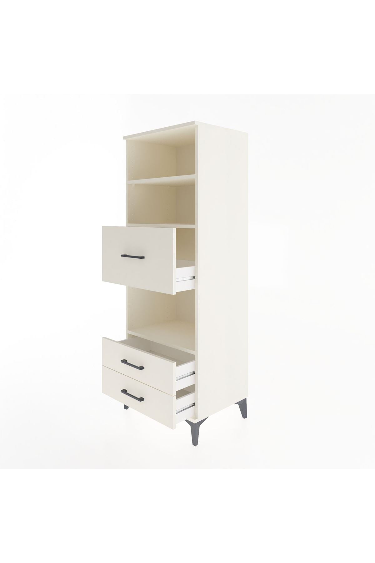 Hyperion Dolap 3 Raflı 3 Çekmeceli 60x44x163 Aytaşı-Aytaşı