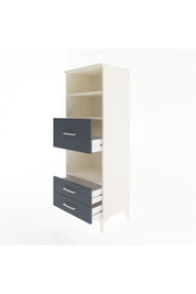 Hyperion Dolap 3 Raflı 3 Çekmeceli 60x44x163 Aytaşı-Antrasit