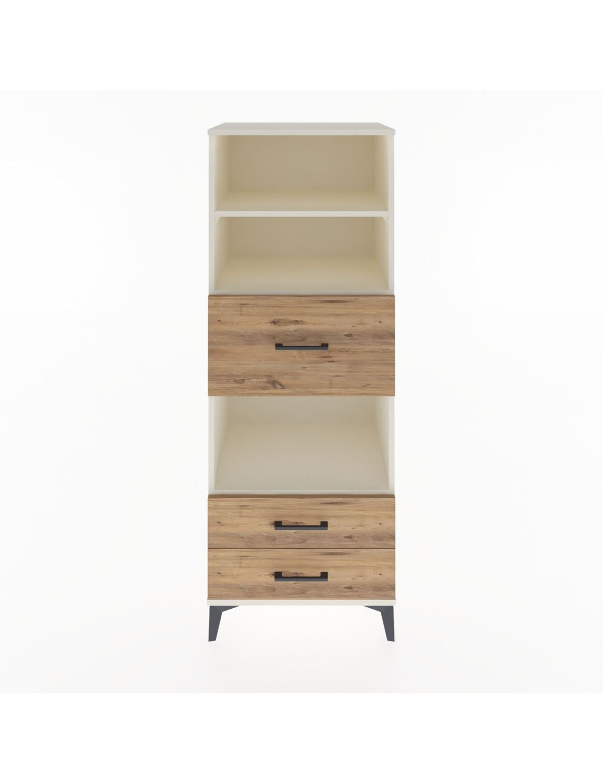 Hyperion Dolap 3 Raflı 3 Çekmeceli 60x44x163 Aytaşı-Çam