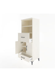 Hyperion Dolap 4 Raflı 2 Çekmeceli 2 Kapaklı 60x44x163 Aytaşı-Aytaşı