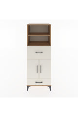 Hyperion Dolap 4 Raflı 2 Çekmeceli 2 Kapaklı 60x44x163