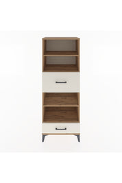 Hyperion Dolap 4 Raflı 2 Çekmeceli 60x44x163 Çam-Aytaşı