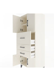 Hyperion Dolap 2 Raflı 3 Çekmeceli 4 Kapaklı 60x44x163 Aytaşı-Aytaşı