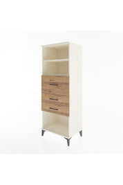 Hyperion Dolap 2 Raflı 3 Çekmeceli 60x44x163 Aytaşı-Çam