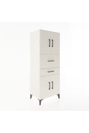 Hyperion Dolap 3 Raflı 2 Çekmeceli 4 Kapaklı 60x44x163 Aytaşı-Aytaşı