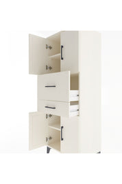 Hyperion Dolap 3 Raflı 2 Çekmeceli 4 Kapaklı 60x44x163 Aytaşı-Aytaşı