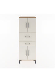 Hyperion Dolap 3 Raflı 2 Çekmeceli 4 Kapaklı 60x44x163 Çam-Aytaşı