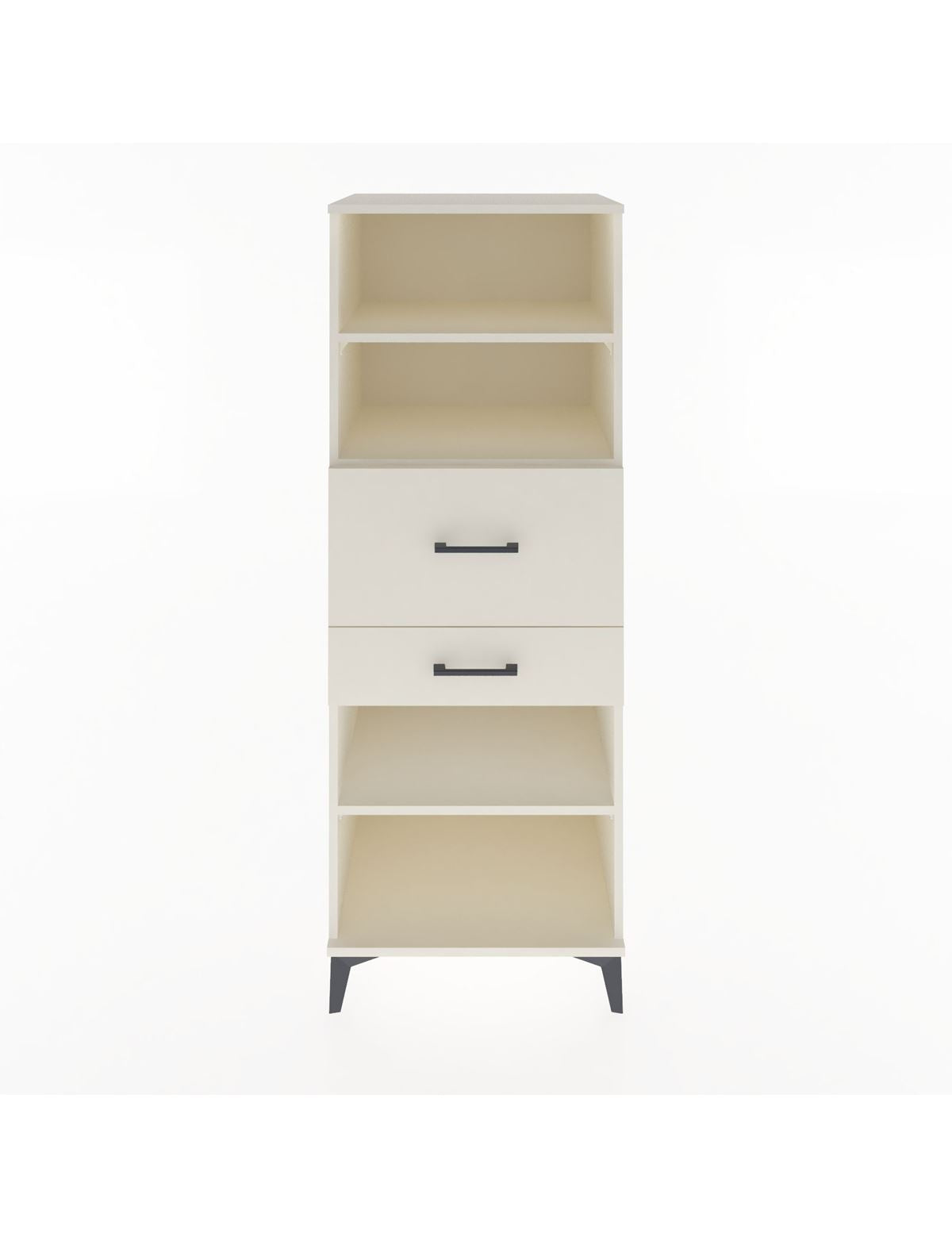 Hyperion Dolap 3 Raflı 2 Çekmeceli 60x44x163 Aytaşı-Aytaşı