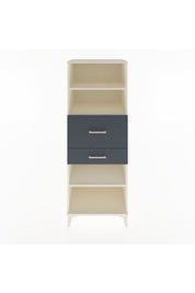 Hyperion Dolap 3 Raflı 2 Çekmeceli 60x44x163 Aytaşı-Antrasit