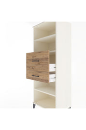 Hyperion Dolap 3 Raflı 2 Çekmeceli 60x44x163 Aytaşı-Çam