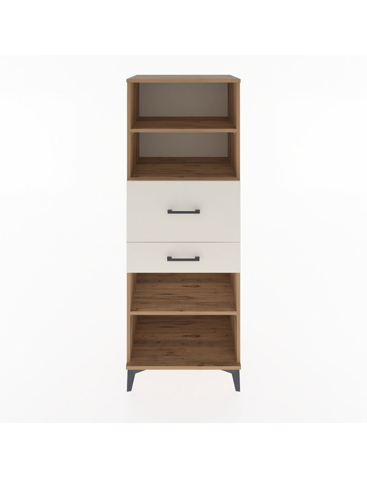 Hyperion Dolap 3 Raflı 2 Çekmeceli 60x44x163 Çam-Aytaşı