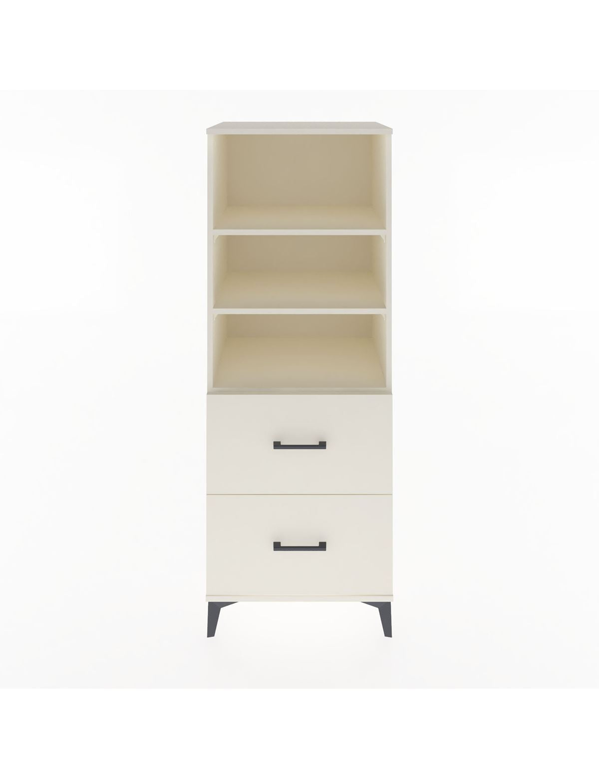 Hyperion Dolap 3 Raflı 2 Çekmeceli 60x44x163 Aytaşı-Aytaşı