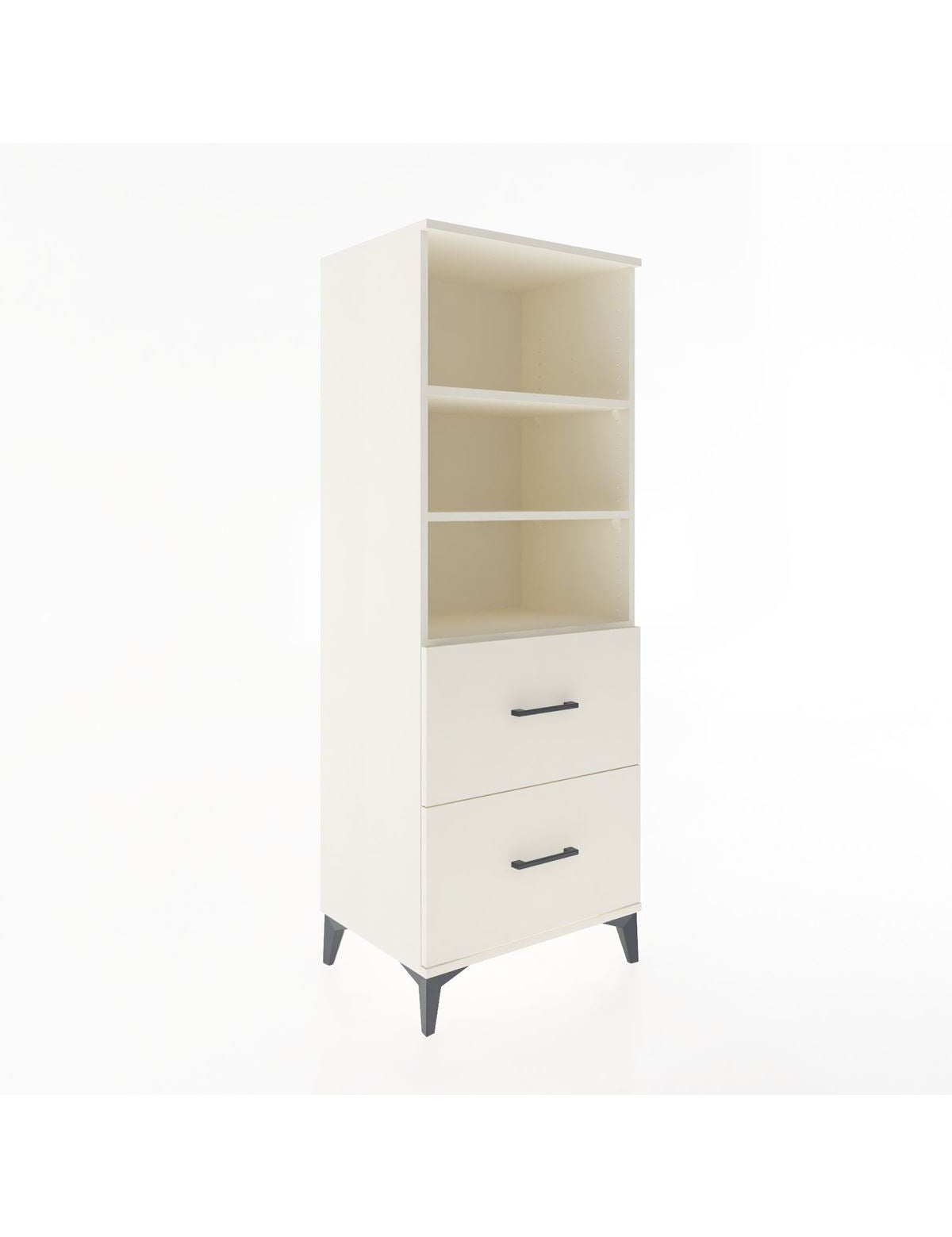 Hyperion Dolap 3 Raflı 2 Çekmeceli 60x44x163 Aytaşı-Aytaşı