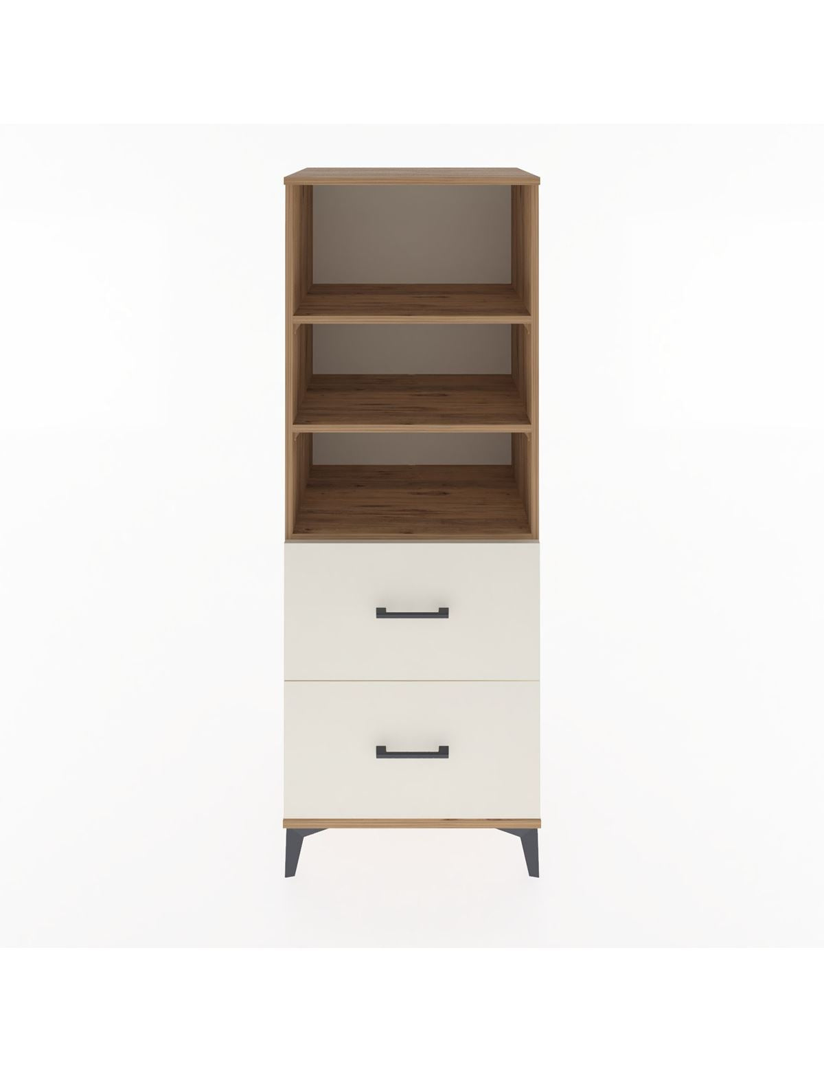 Hyperion Dolap 3 Raflı 2 Çekmeceli 60x44x163 Çam-Aytaşı