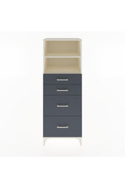 Hyperion Dolap 2 Raflı 4 Çekmeceli 60x44x163 Aytaşı-Antrasit