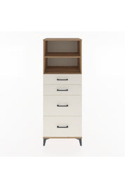 Hyperion Dolap 2 Raflı 4 Çekmeceli 60x44x163 Çam-Aytaşı