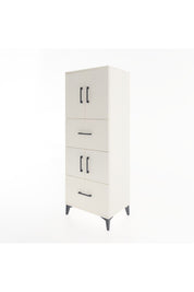 Hyperion Dolap 3 Raflı 2 Çekmeceli 4 Kapaklı 60x44x163 Aytaşı-Aytaşı