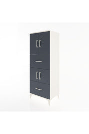 Hyperion Dolap 3 Raflı 2 Çekmeceli 4 Kapaklı 60x44x163 - S53M067V2B