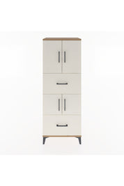 Hyperion Dolap 3 Raflı 2 Çekmeceli 4 Kapaklı 60x44x163 Çam-Aytaşı