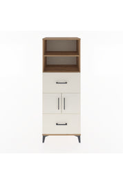 Hyperion Dolap 3 Raflı 2 Çekmeceli 2 Kapaklı 60x44x163 Çam-Aytaşı