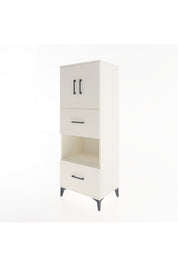 Hyperion Dolap 3 Raflı 2 Çekmeceli 2 Kapaklı 60x44x163 Aytaşı-Aytaşı