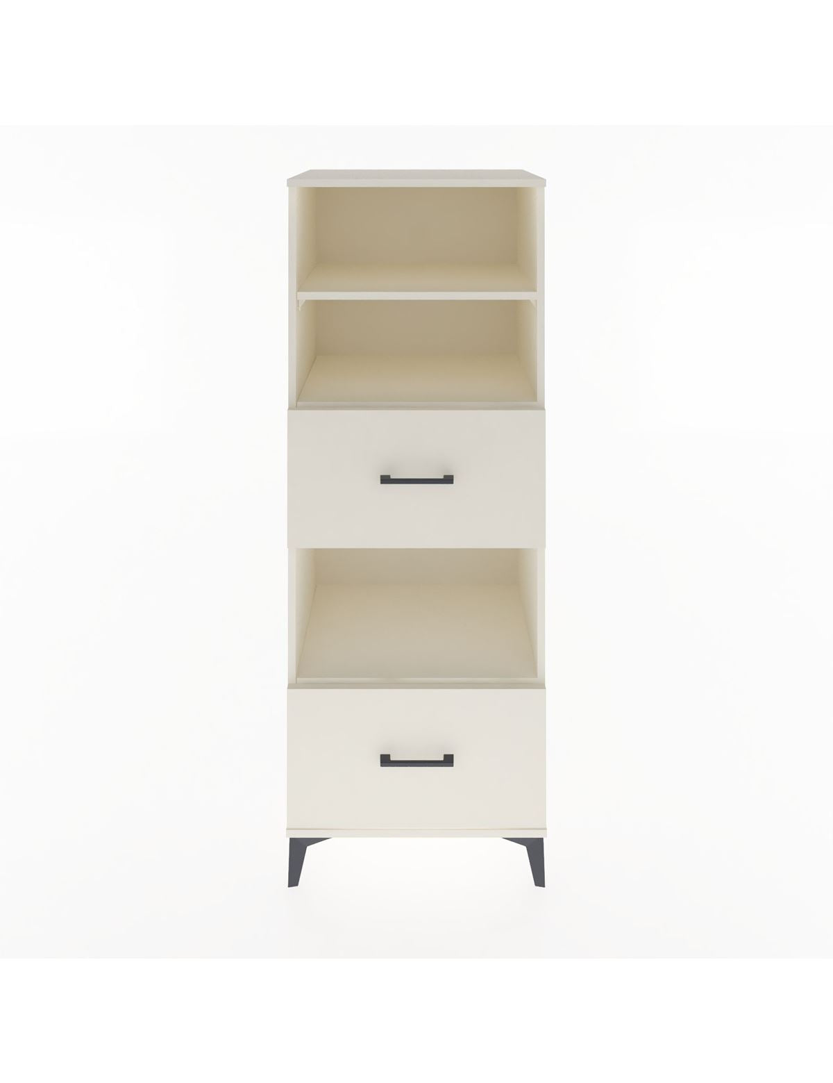 Hyperion Dolap 3 Raflı 2 Çekmeceli 60x44x163 Aytaşı-Aytaşı